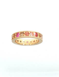 Montana Sapphire Eternity Band